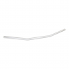 SILVER Flat Drag Bars Motorcycle Handlebars Ideal For CB500 Race & Track Bikes
