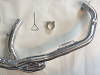 Lextek Stainless Steel Exhaust Header Downpipe & Link Pipe Suzuki SV650 03-15 